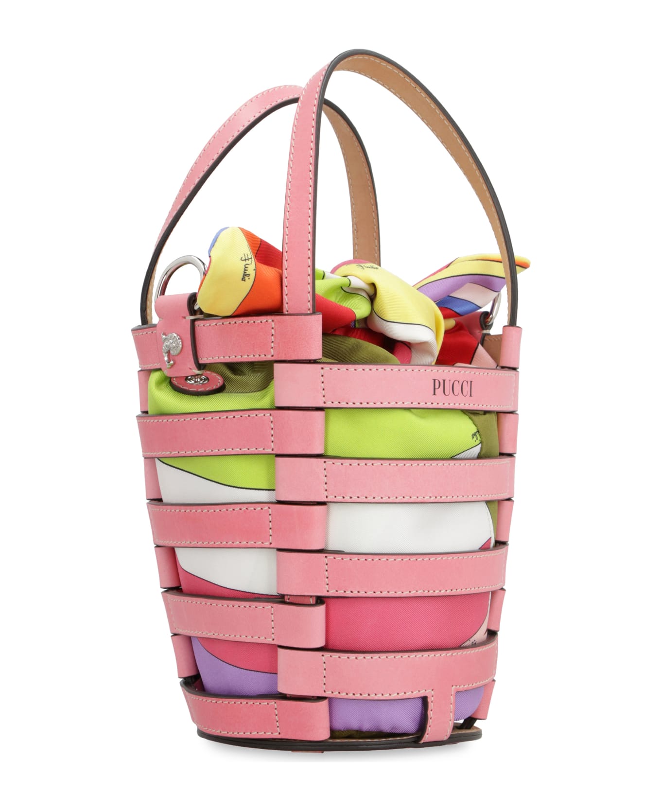 Pucci Lido Mini Bucket Bag - Pink
