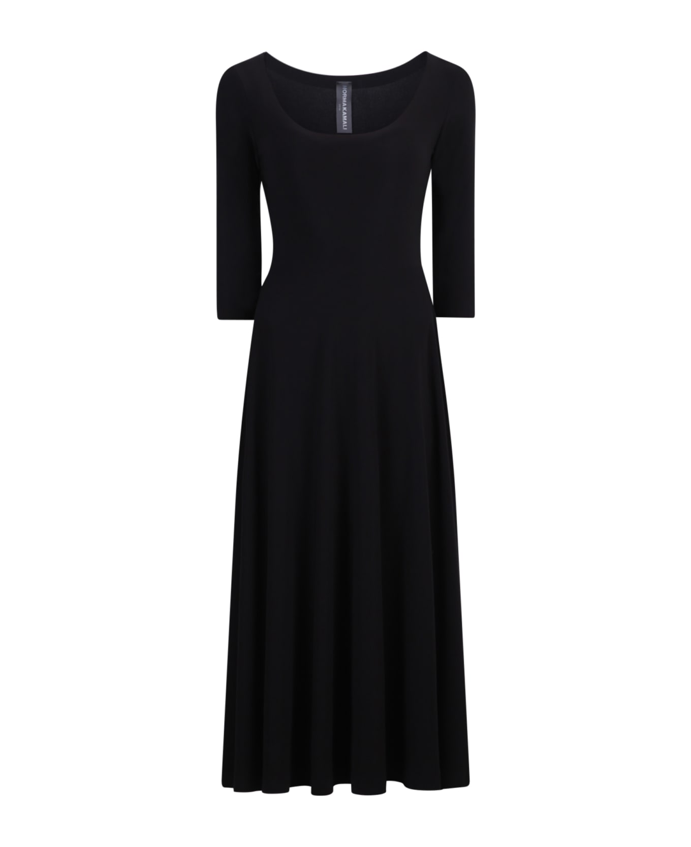 Norma Kamali Jersey Dress - Black