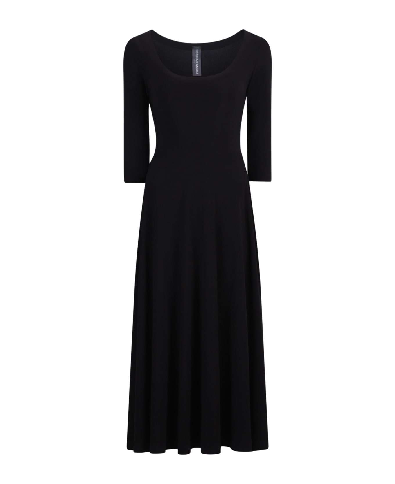 Norma Kamali Jersey Dress - Black ワンピース＆ドレス