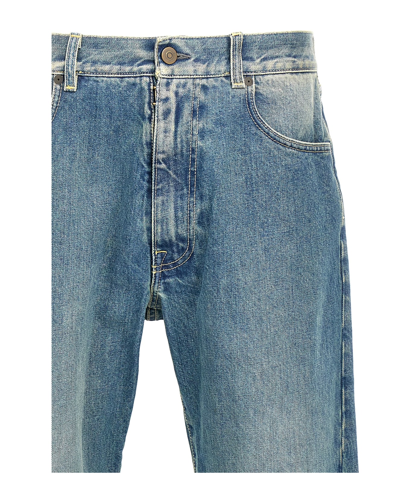 Maison Margiela Washed Denim Jeans - Blue