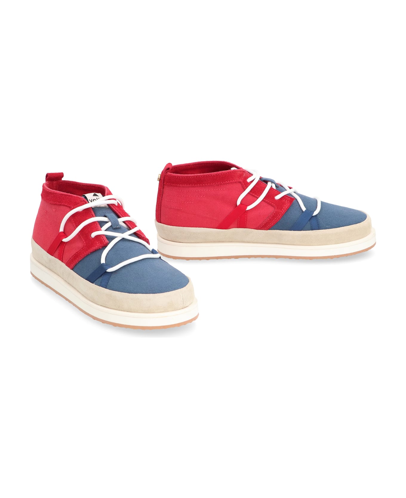 Volta Canvas Mid-top Sneakers - Multicolor