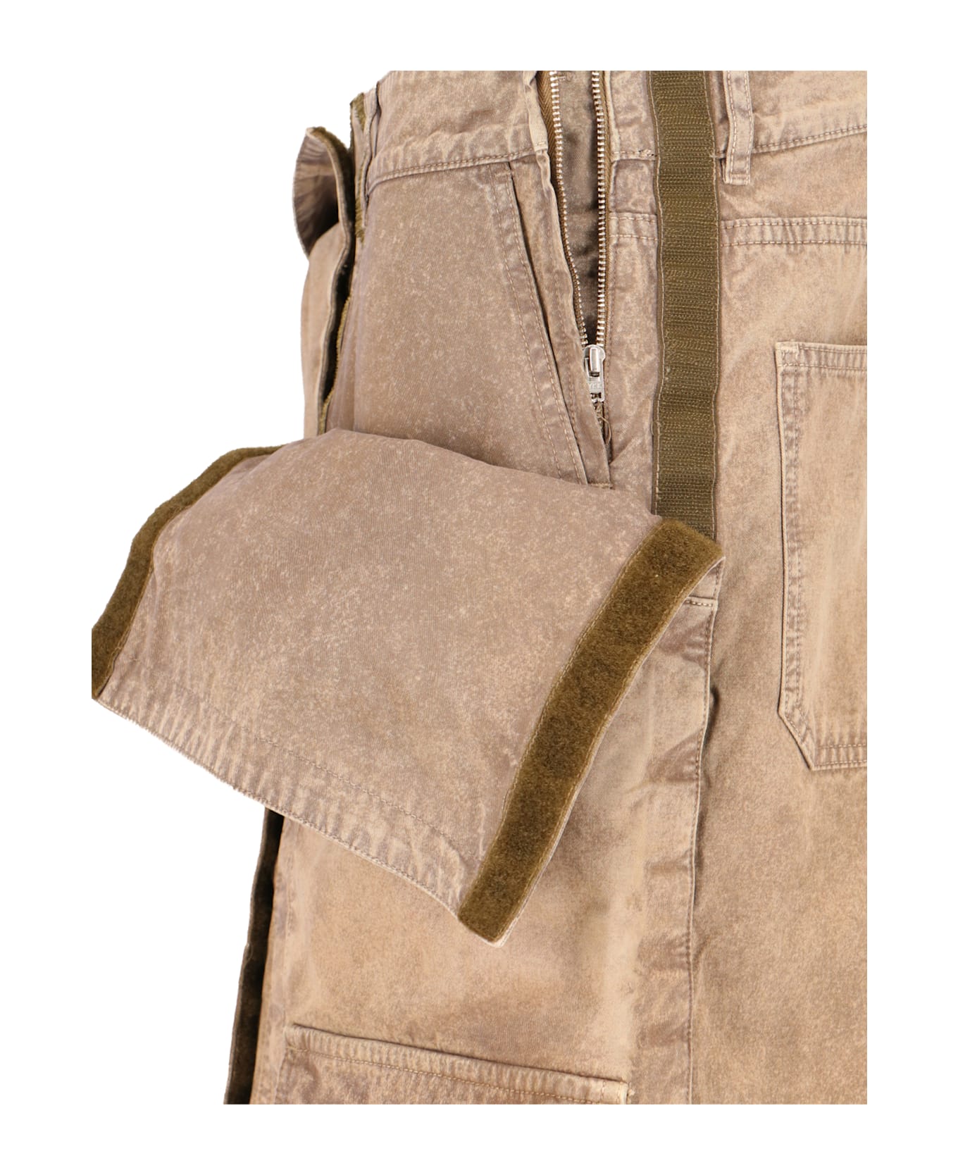 Y/Project Maxi Cargo Skirt - Brown