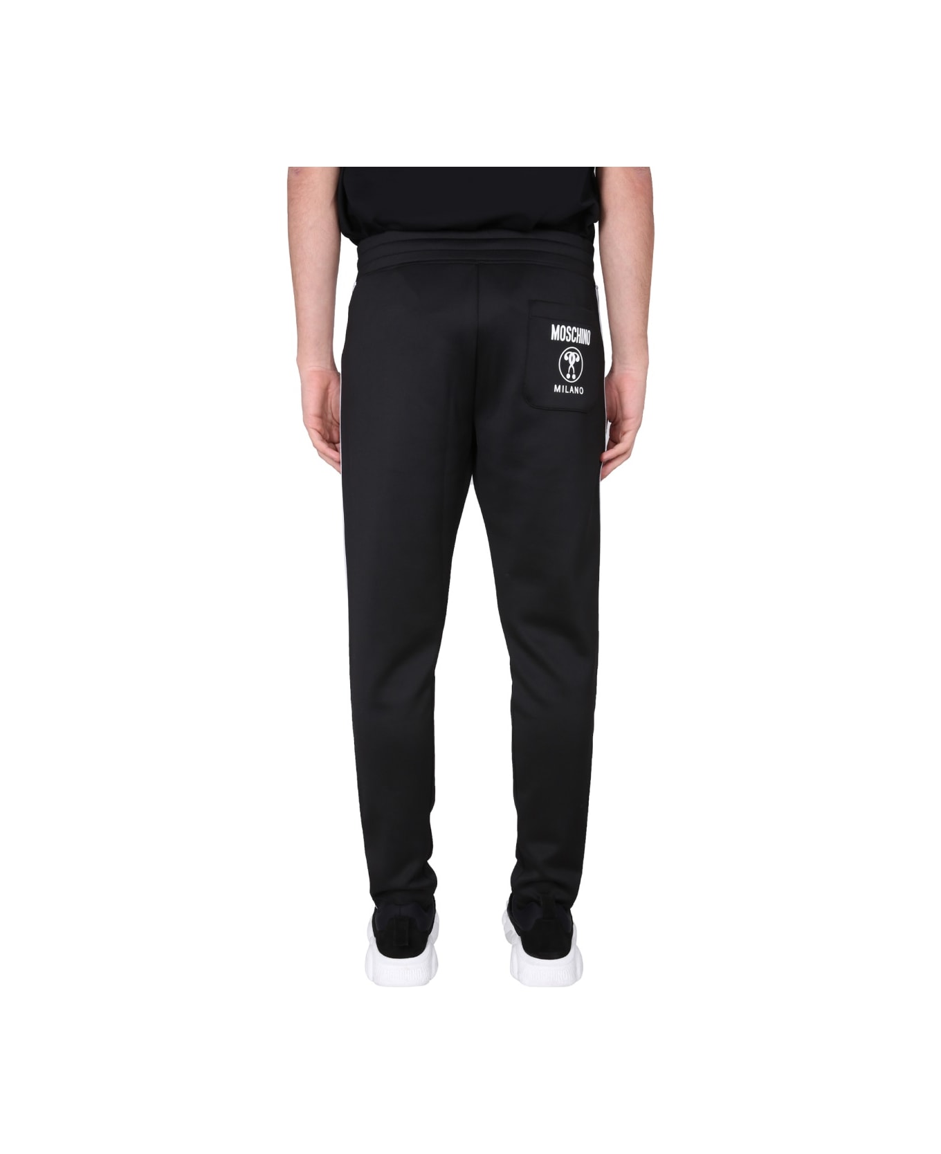 Moschino Jogging Pants - BLACK