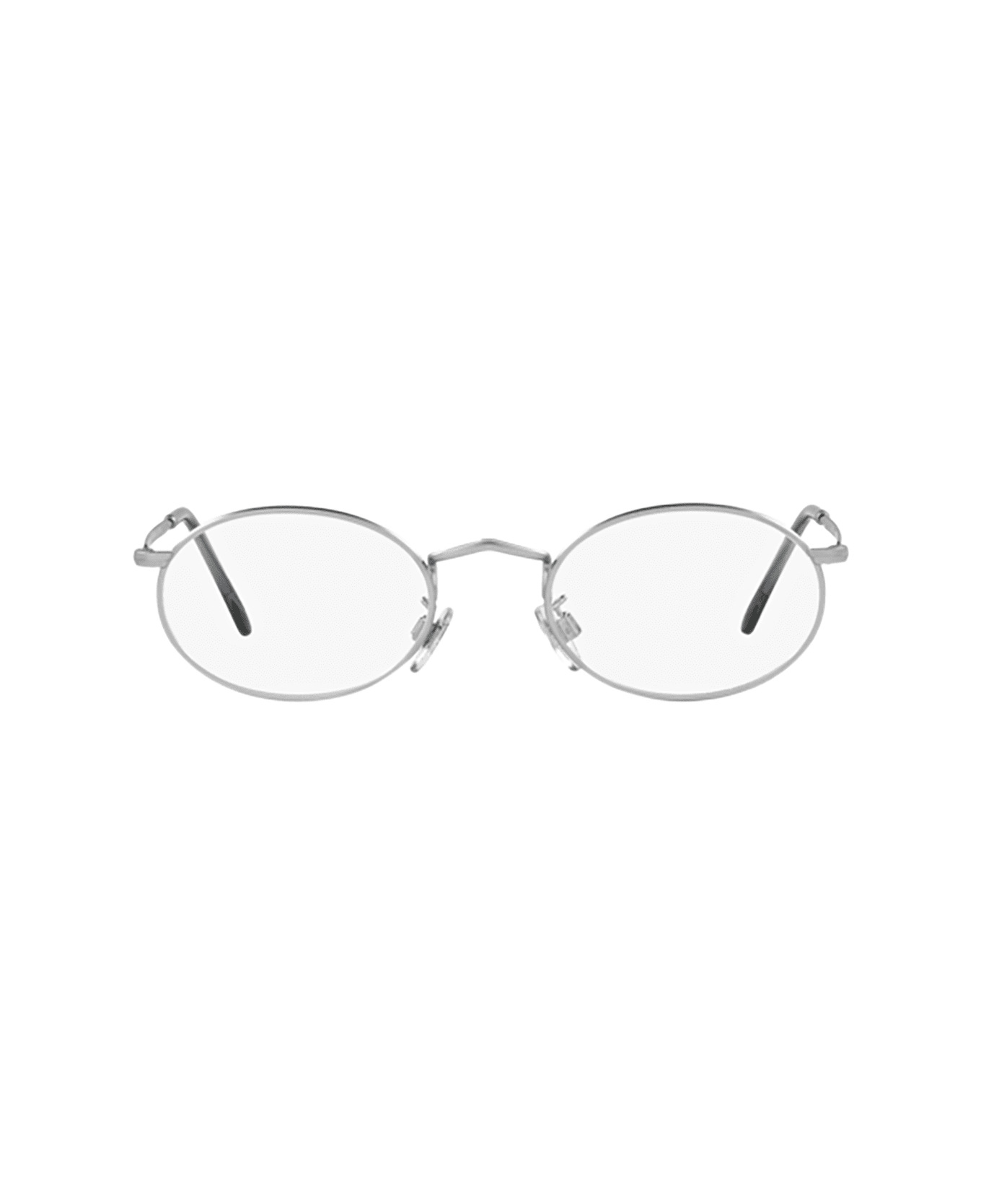 Giorgio Armani Ar 131vm Matte Silver Glasses - Matte Silver アイウェア