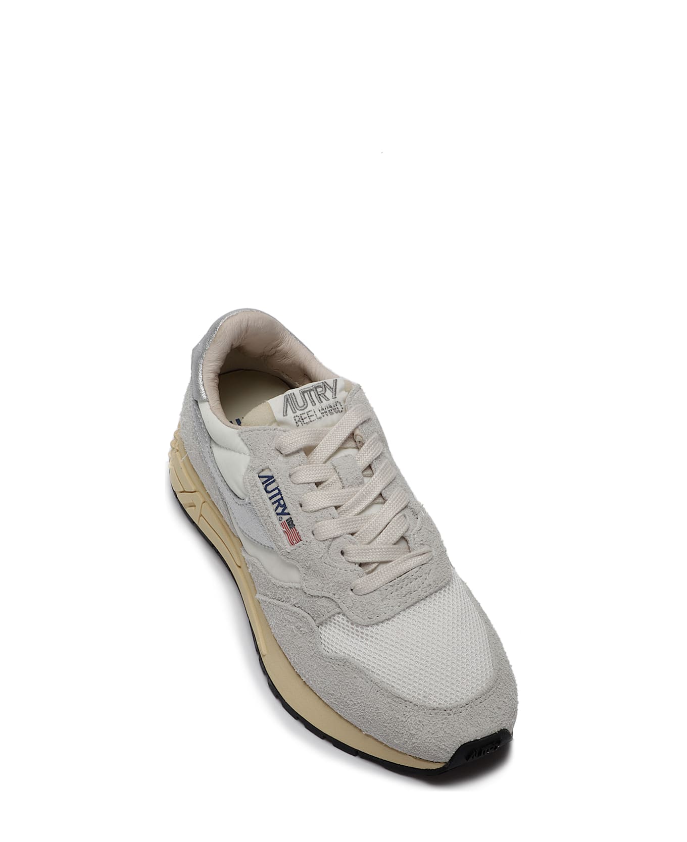 Autry Reelwind Low Wom - WHT/SILV