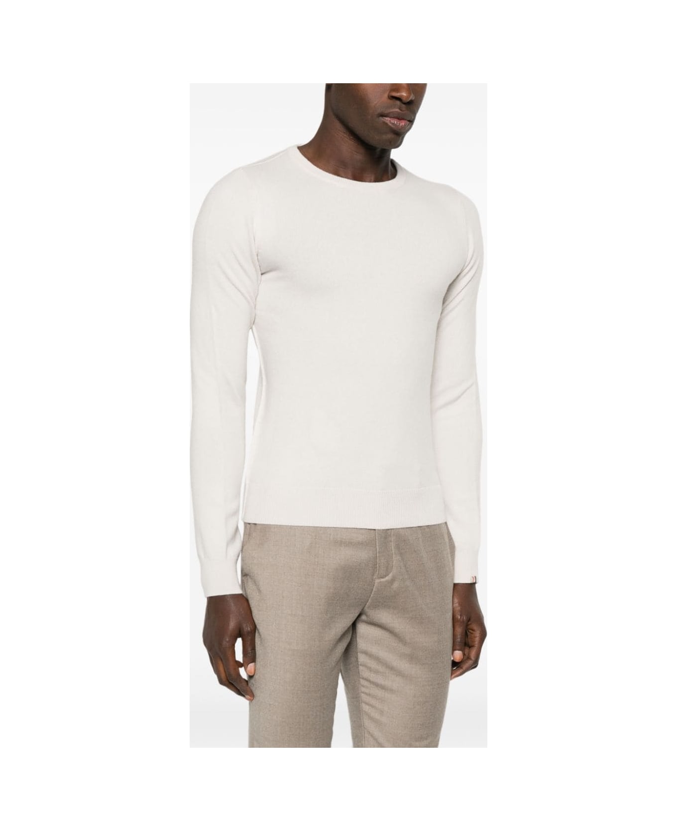 Extreme Cashmere Maglia Girocollo - Chalk