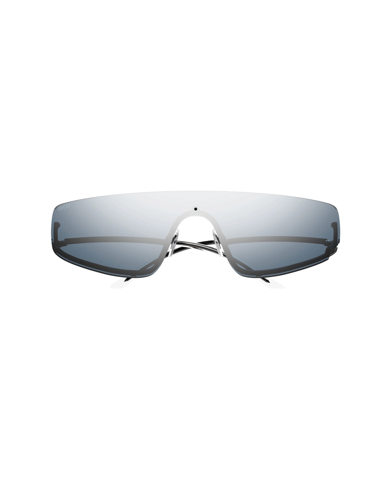 Gucci Eyewear Gg1561s Linea Fashion 004 Black Grey Sunglasses - Nero