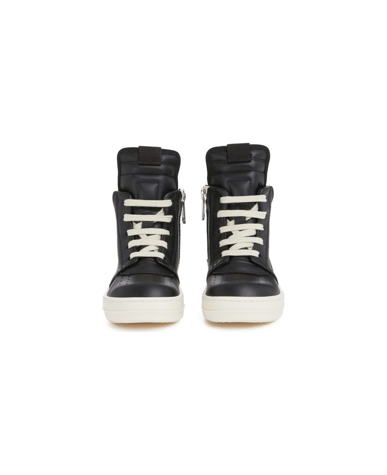 Rick Owens Leather Shoes - BLACK