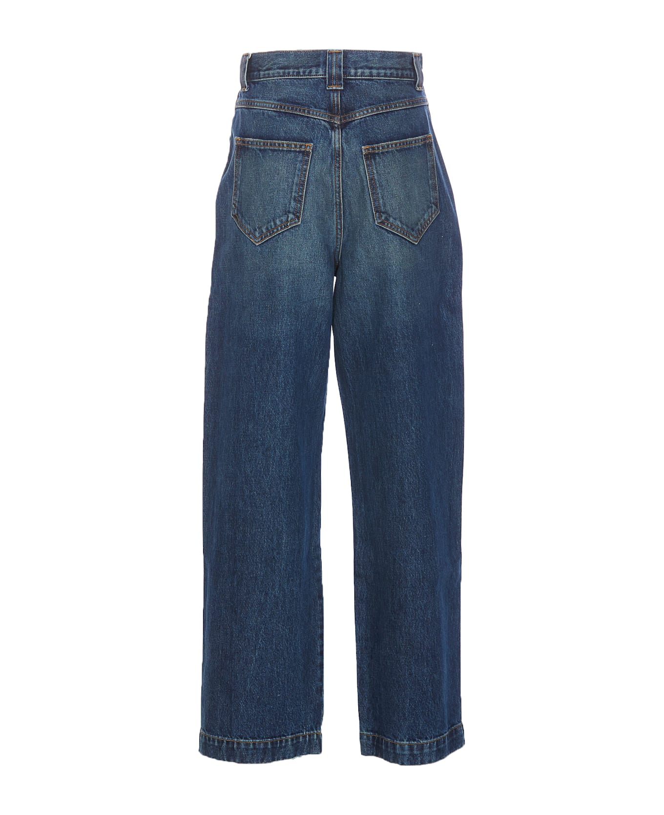 Khaite Hewitt Denim Jeans - Blue