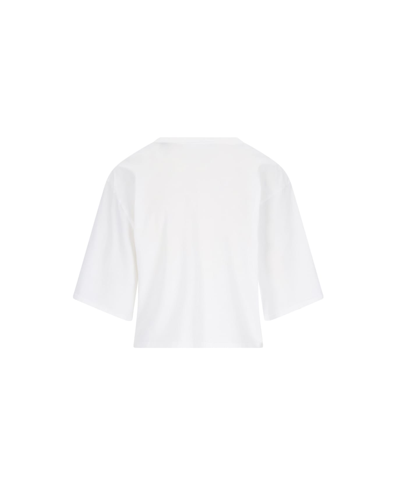 Undercover Jun Takahashi Printed Crop T-shirt - White Tシャツ