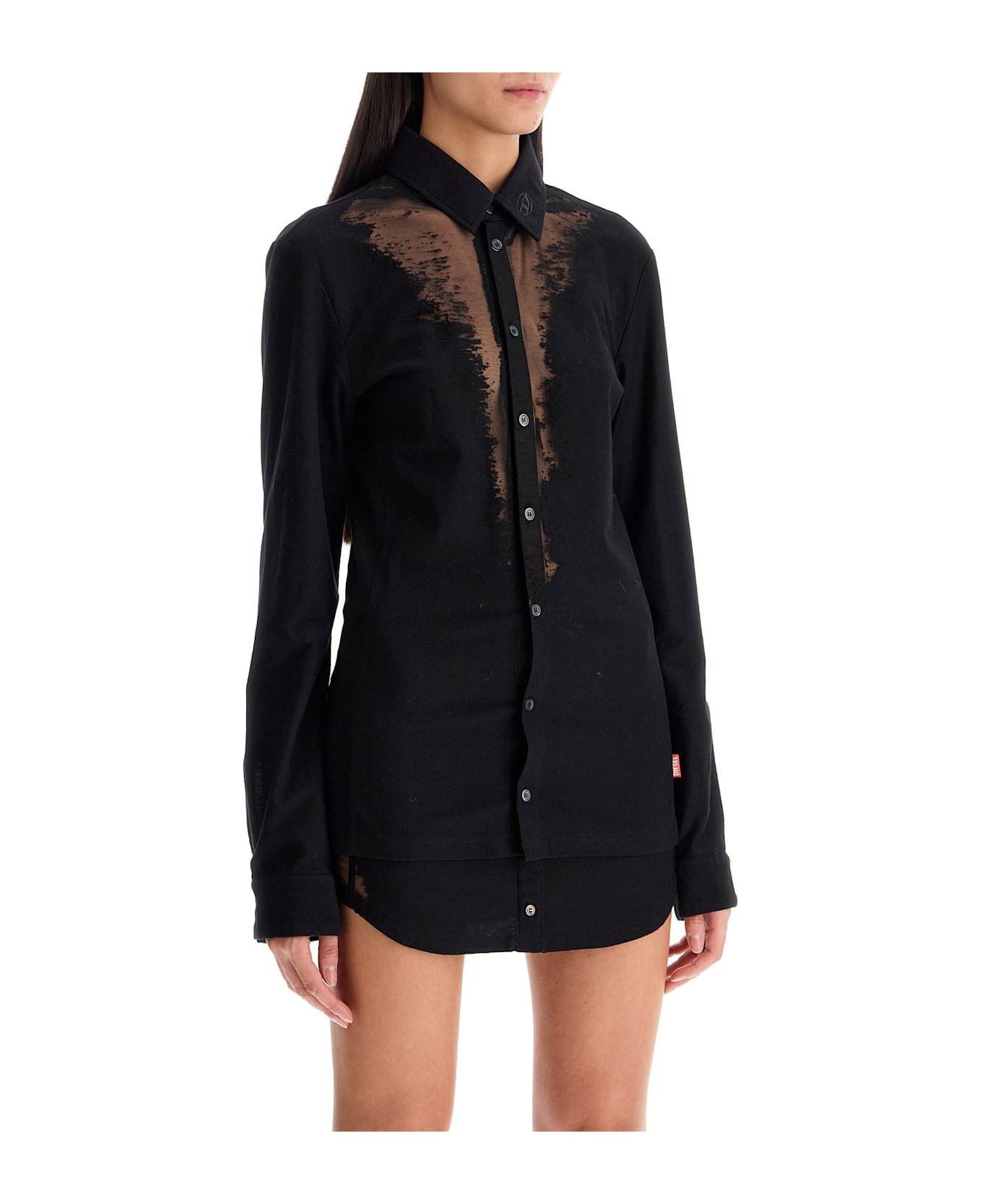 Diesel S-sun-plain Long-sleeved Shirt - Xx