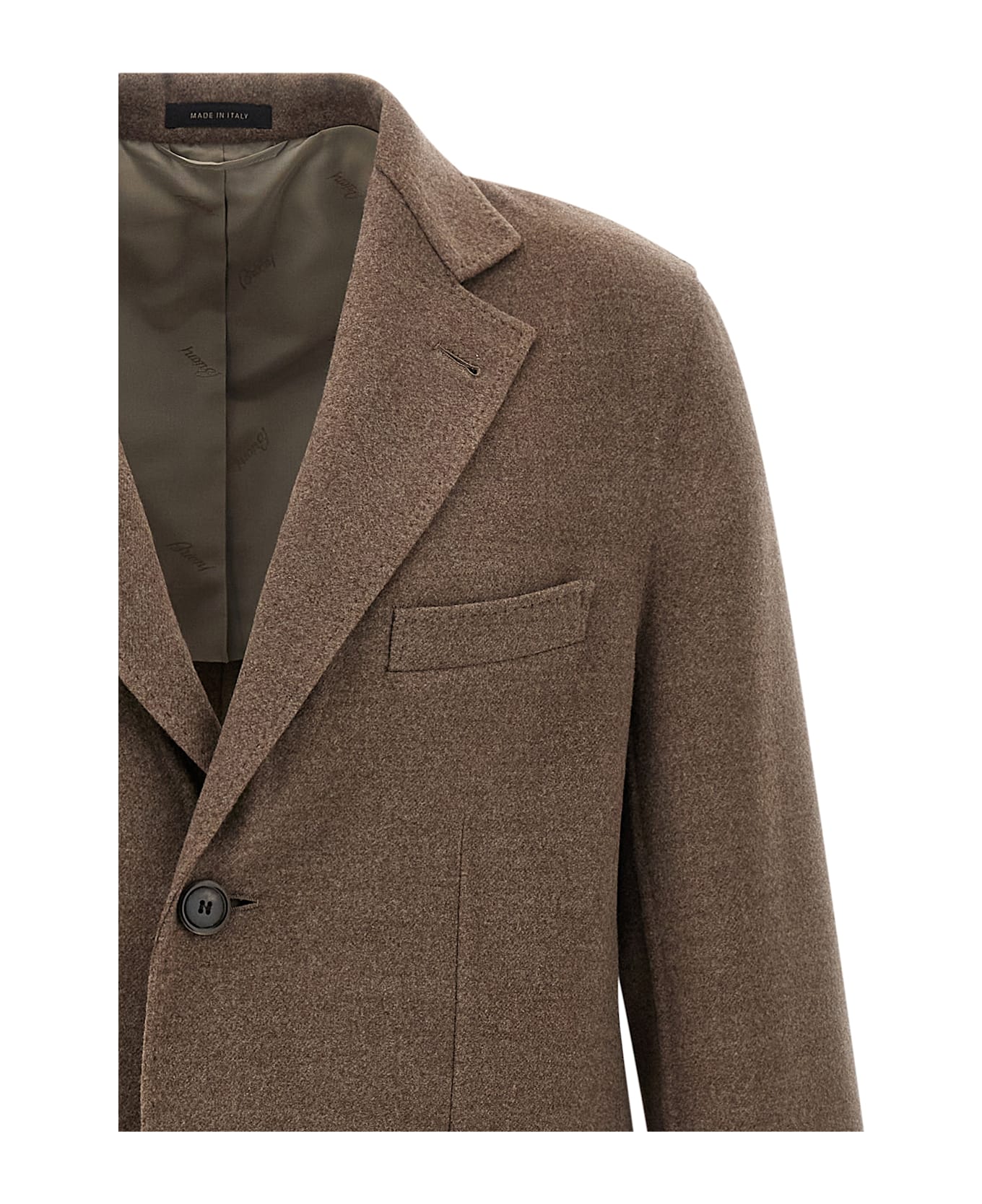 Brioni 
solferino
 Coat - Brown