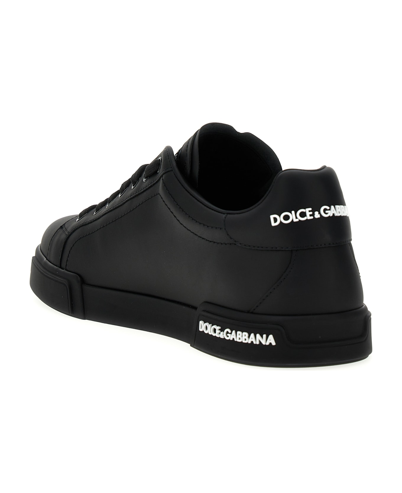 Dolce & Gabbana Portofino Sneakers - BLACK