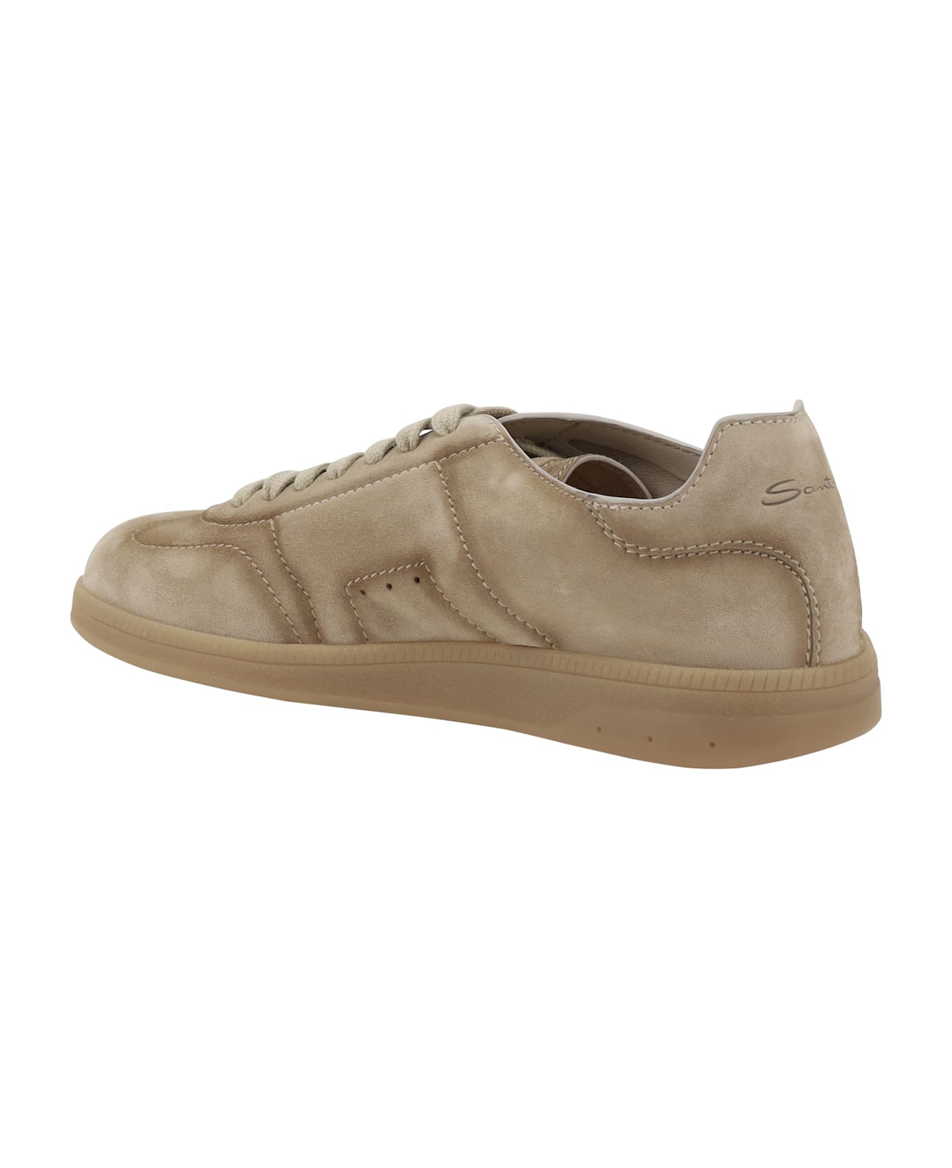 Santoni Leather Sneakers