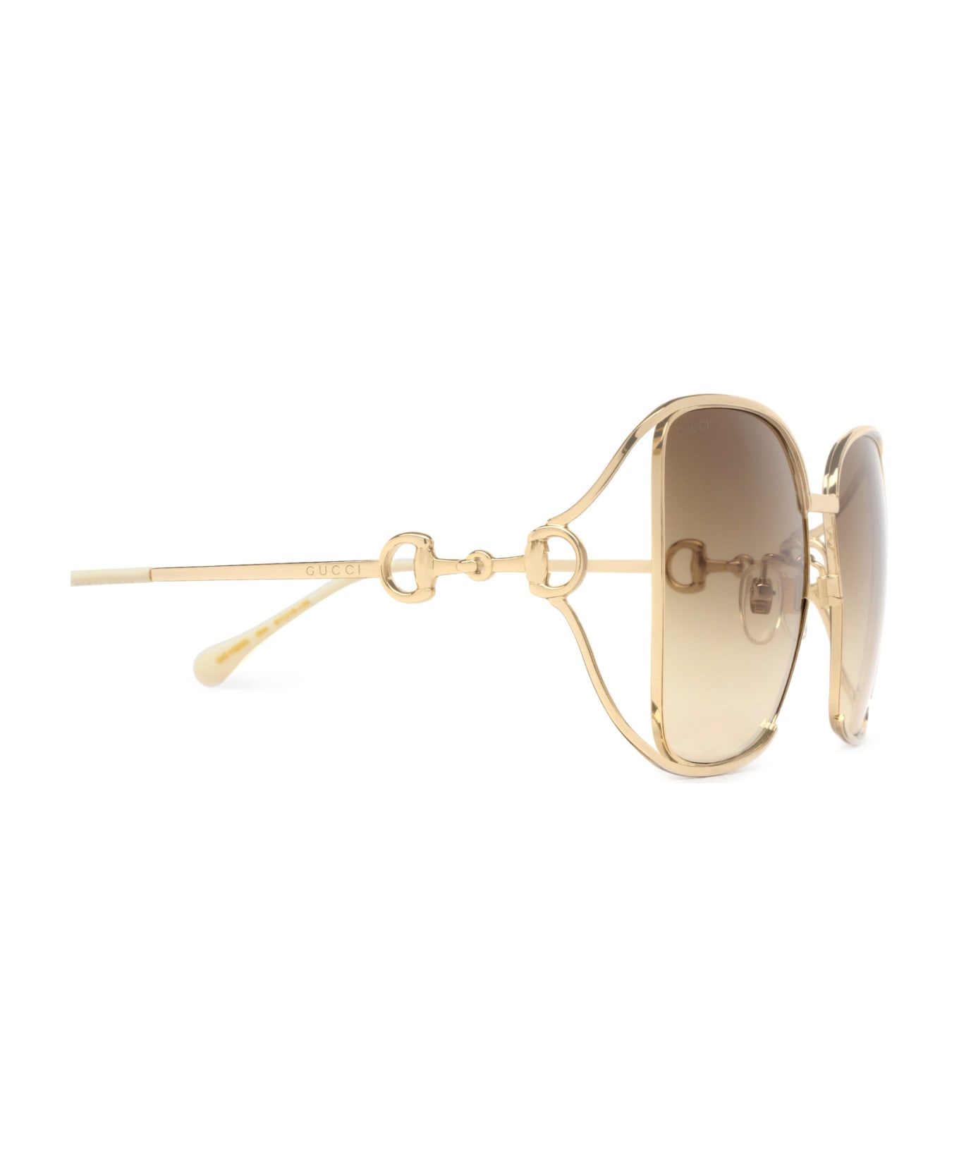Gucci Eyewear Gg1020s Gold Sunglasses - Gold