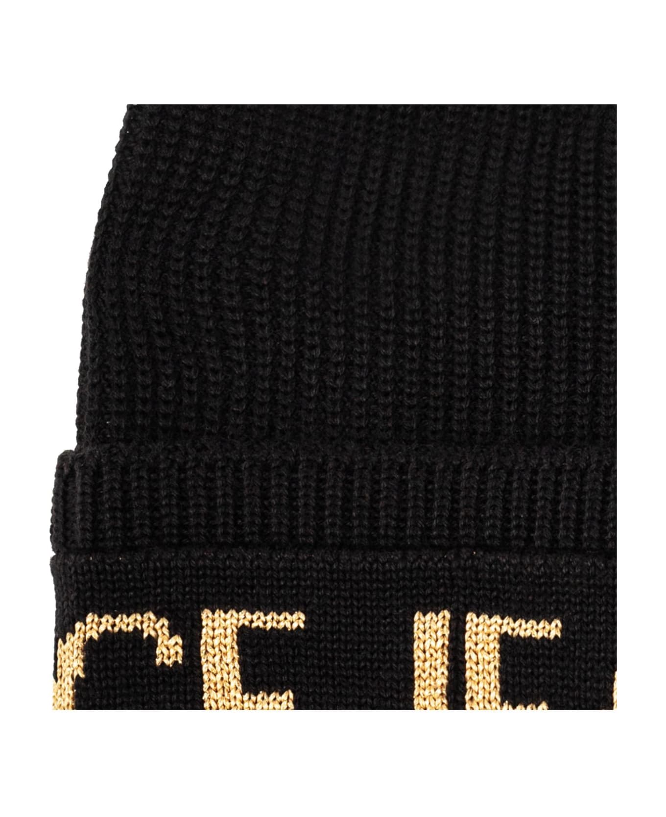 Versace Jeans Couture Hat - BLACK/GOLD