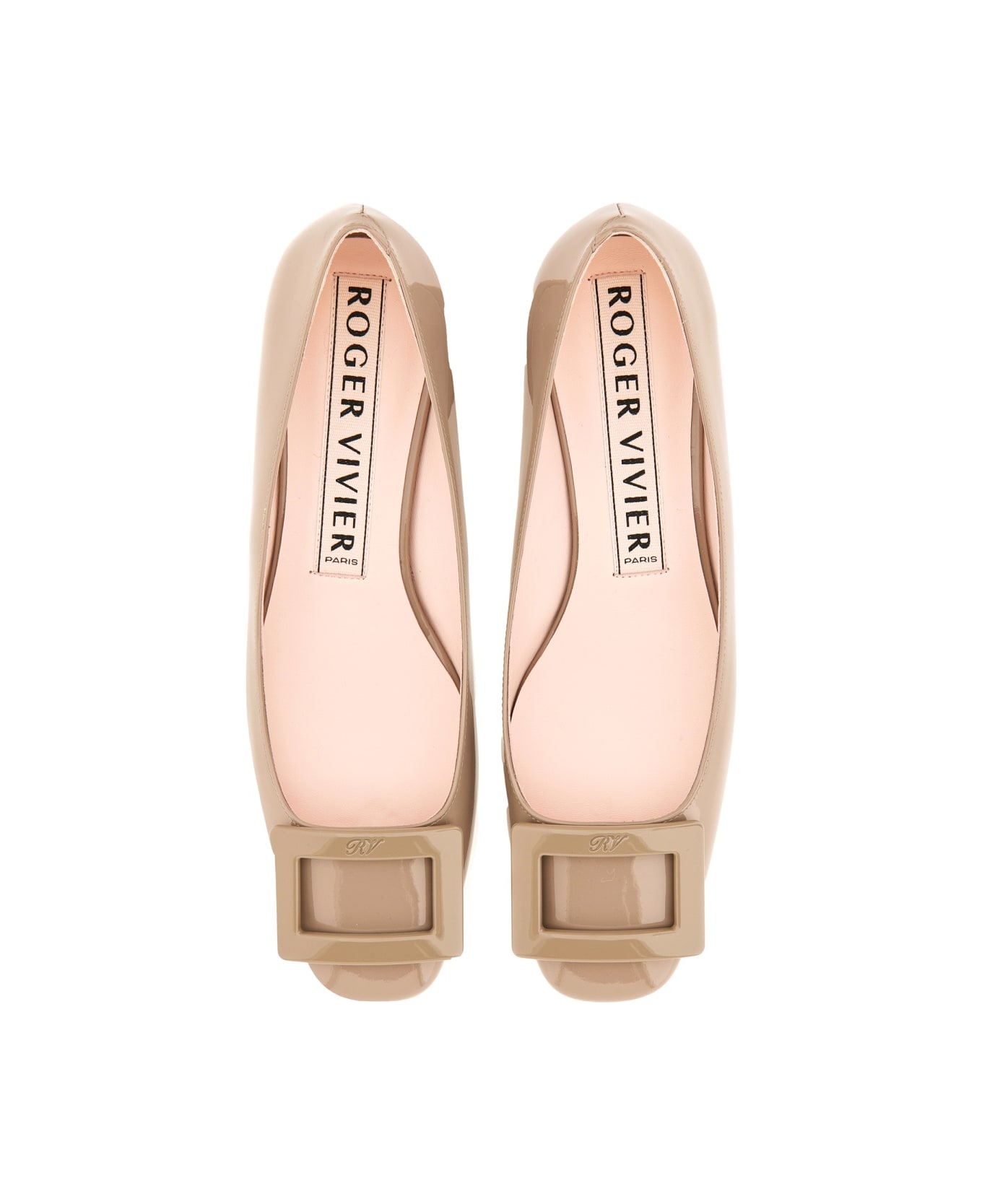 Roger Vivier Décolleté "roundy" - BEIGE