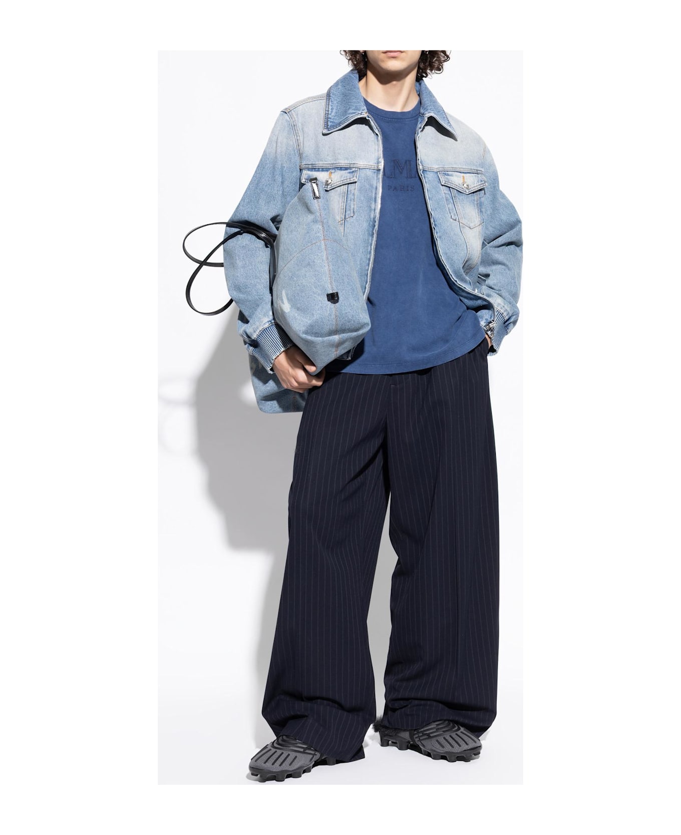 Balmain Clogs-type Slides - BLACK