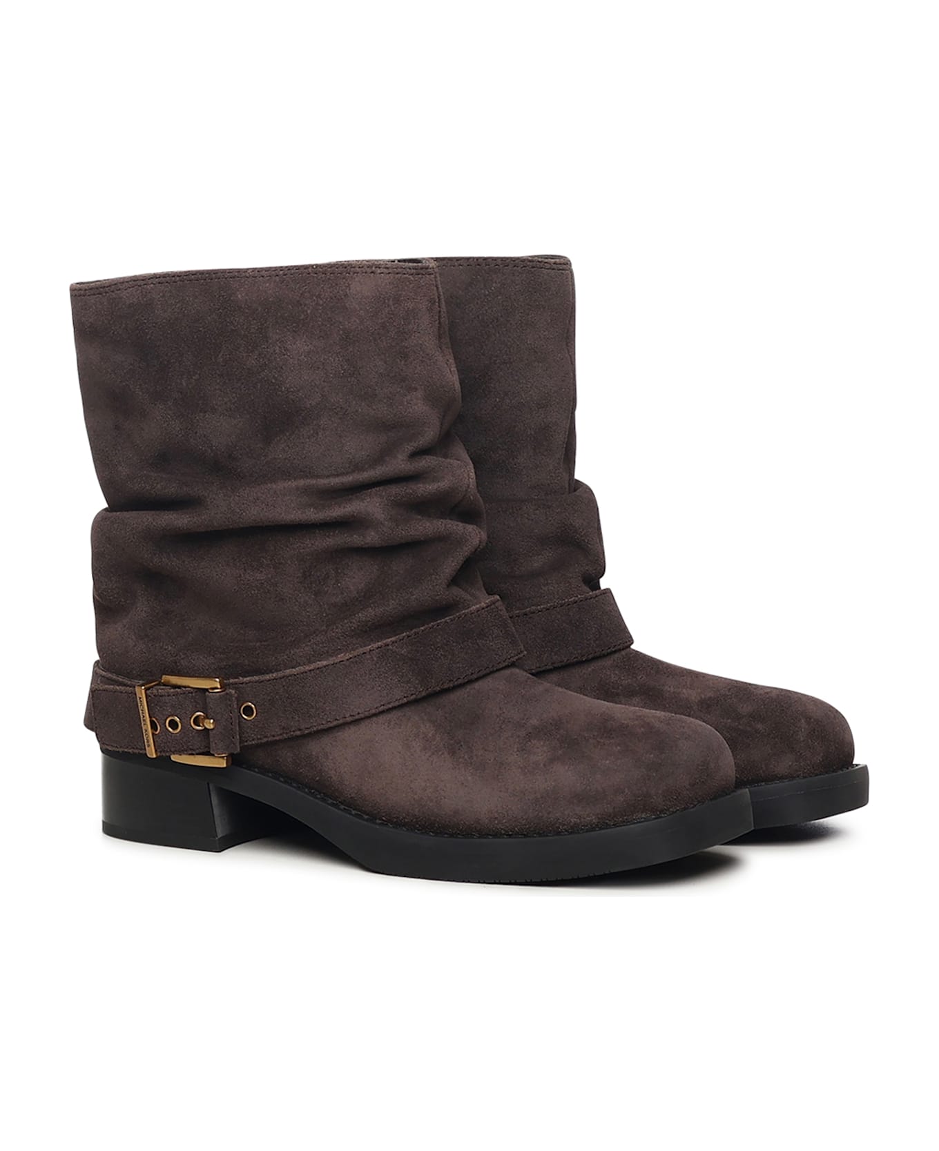 MICHAEL Michael Kors Colby Leather Ankle Boot - Brown