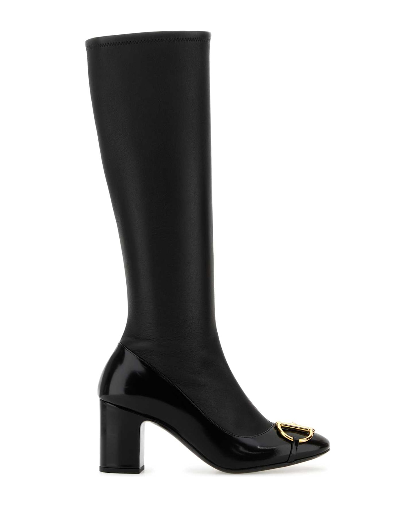 Gucci Black Leather Boots - NERO