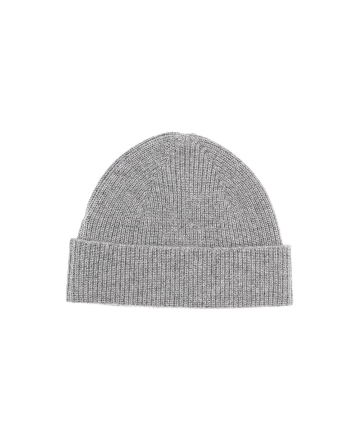 Zegna Cashmere Beanie - GREY