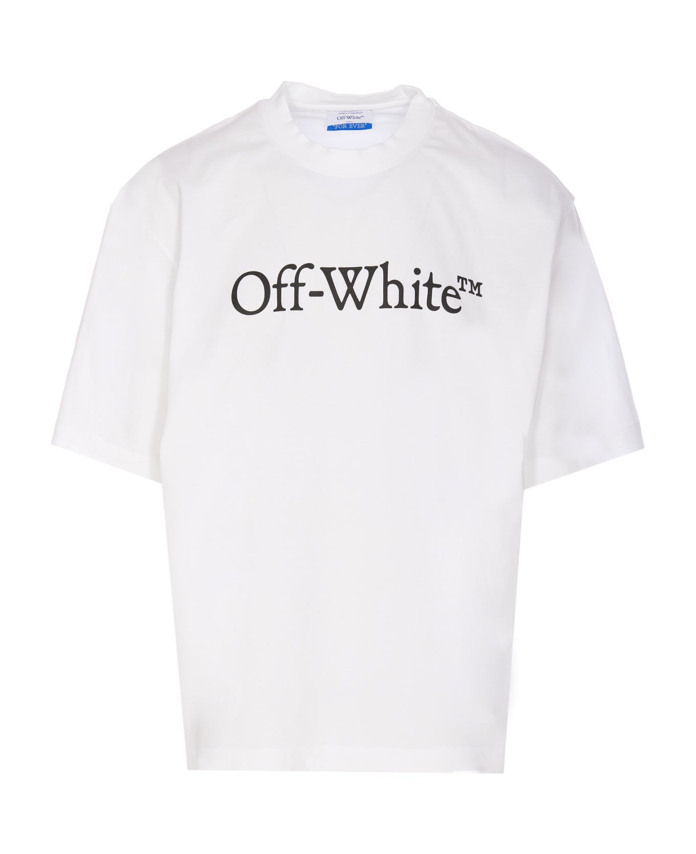 Off-White Logo Skate T-shirt - WHITE BLACK