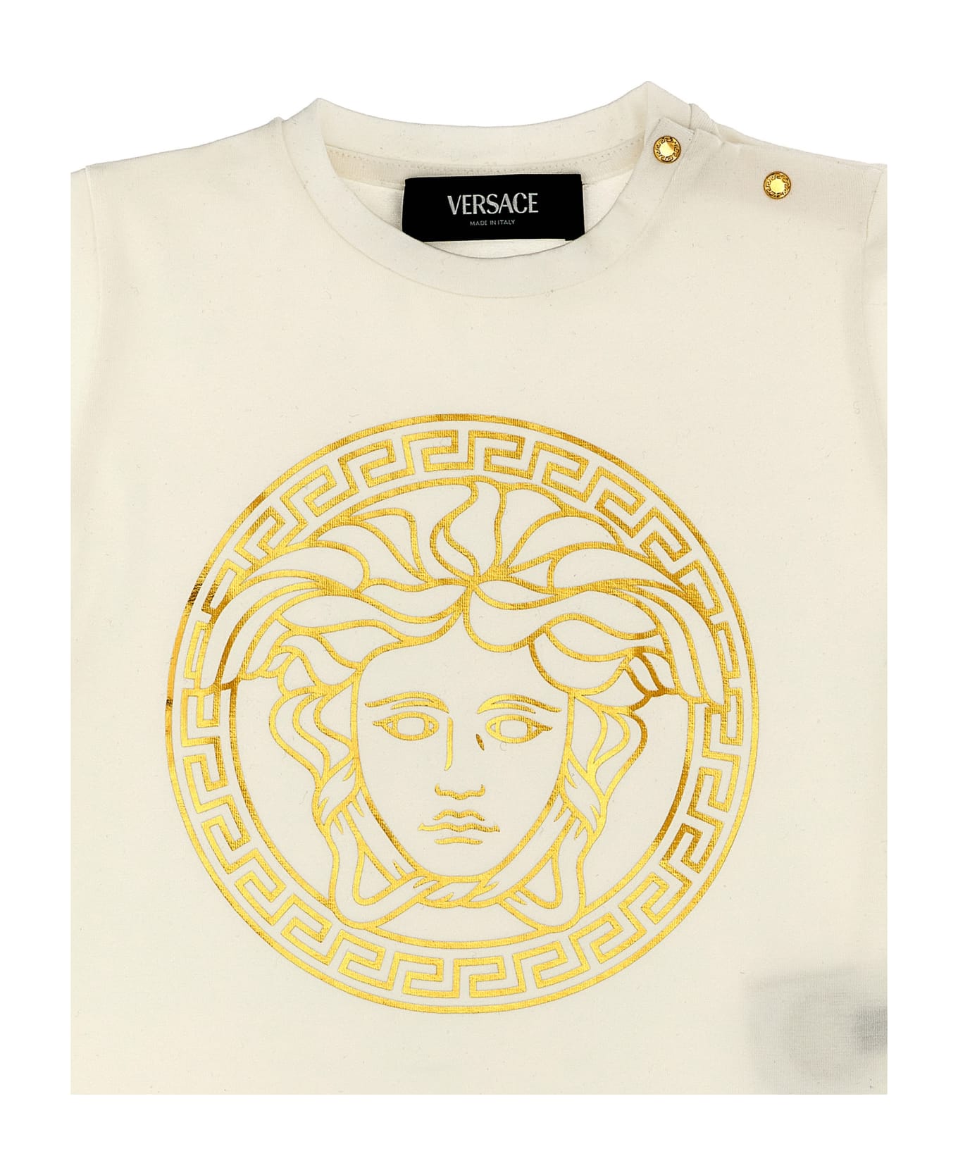Versace Women Print T-shirt - White