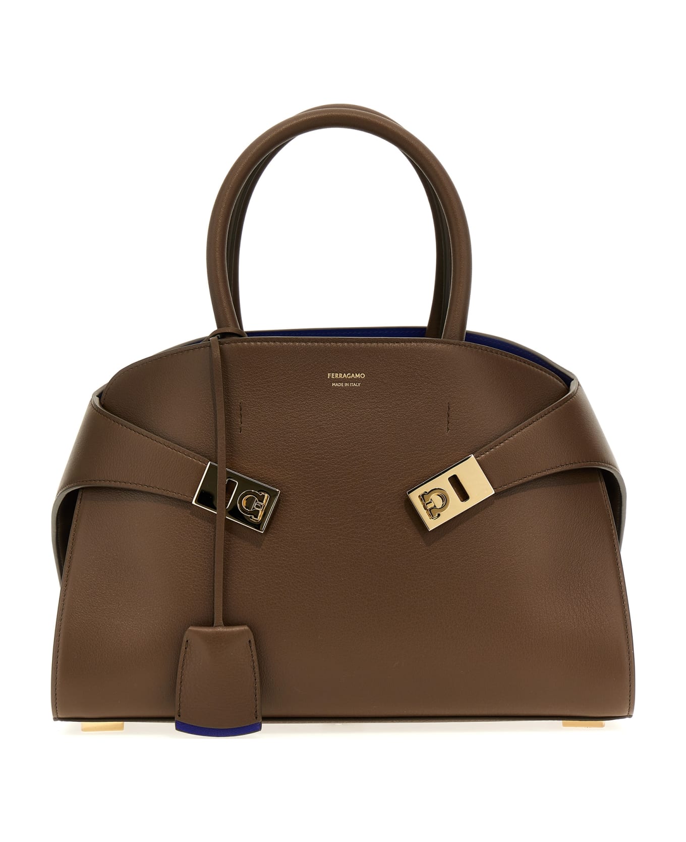 Ferragamo 
hug (s)
 Handbag - Brown
