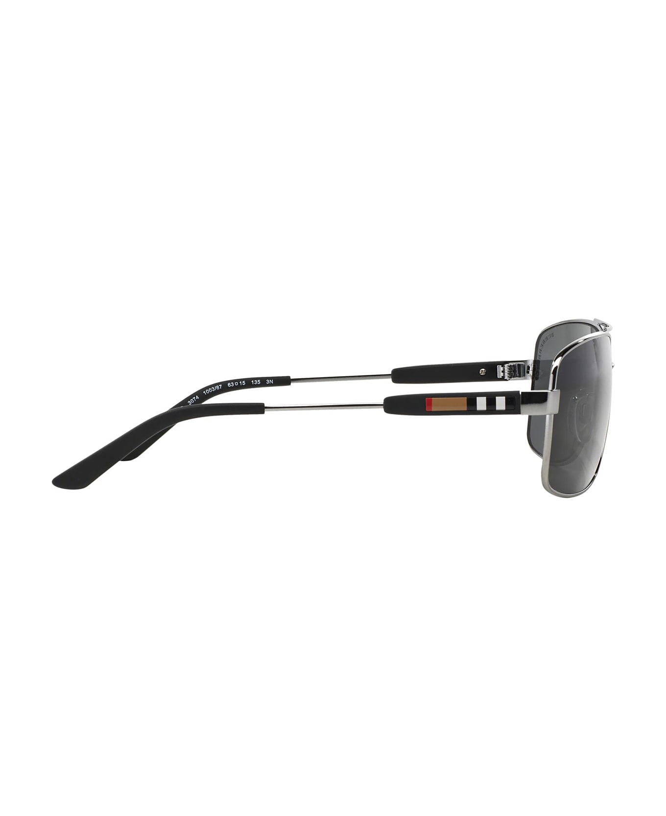 Burberry Eyewear Be3074 Gunmetal Sunglasses - Gunmetal