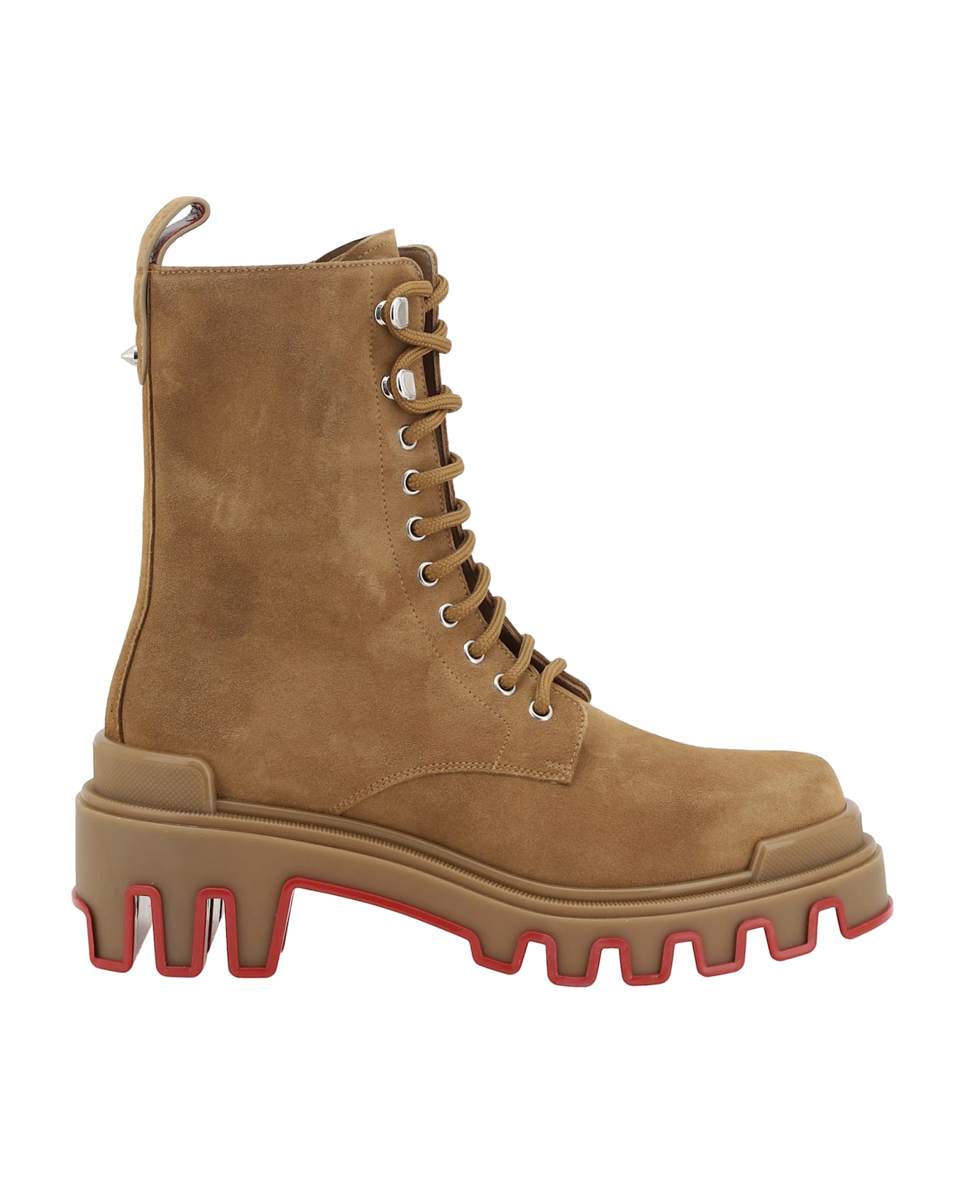 Christian Louboutin Dune Leather Ankle Boots - Lionne/lin Lionne