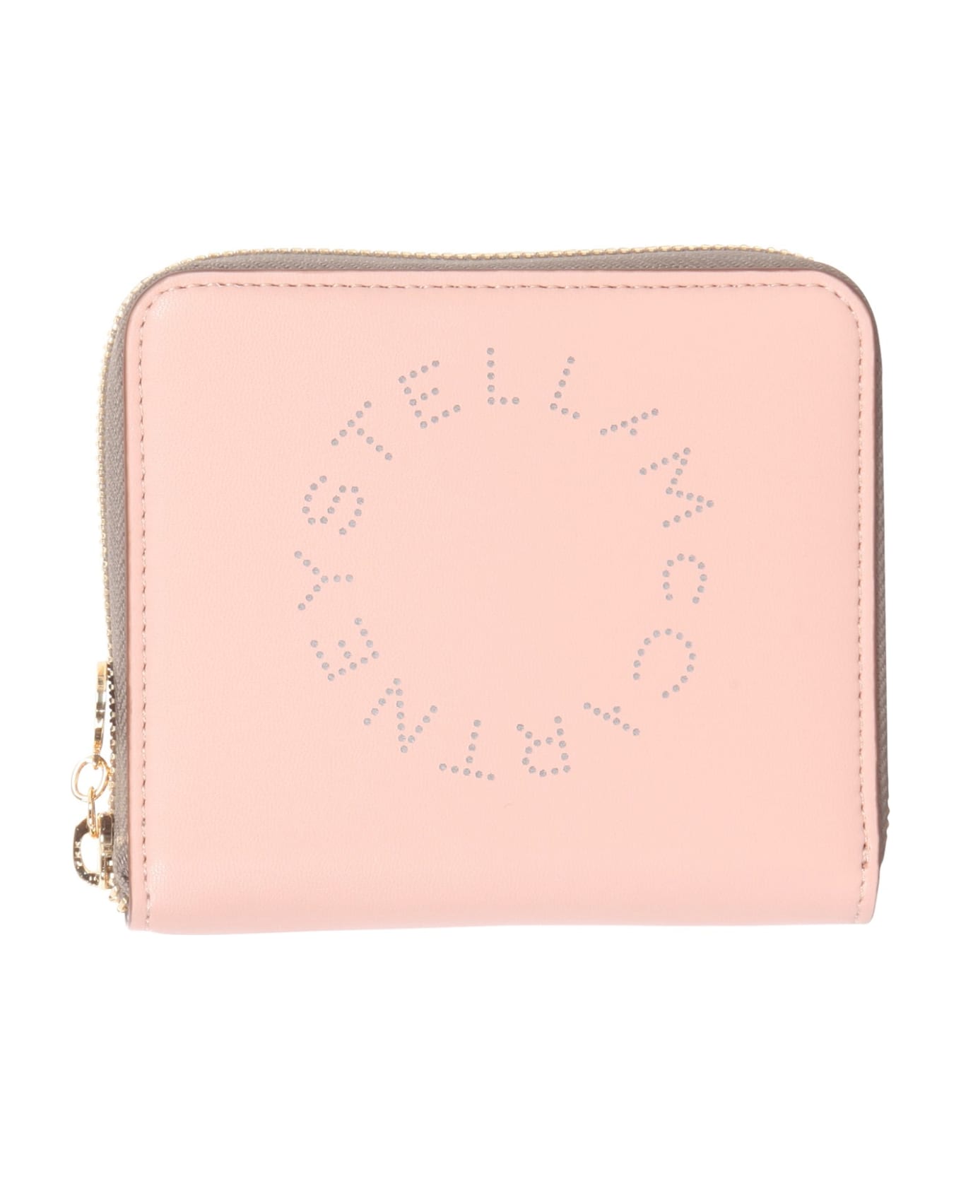 Stella McCartney Zip Around Mini Wallet - Blush