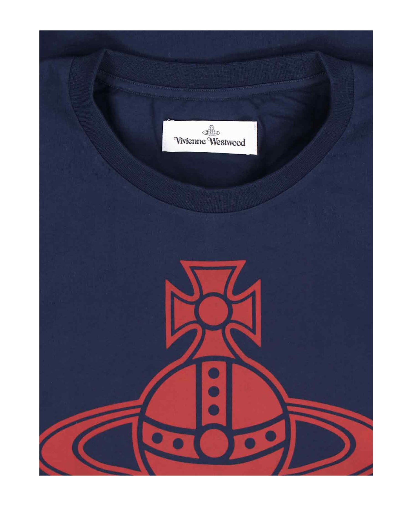 Vivienne Westwood 
orb
 T-shirt - Blue