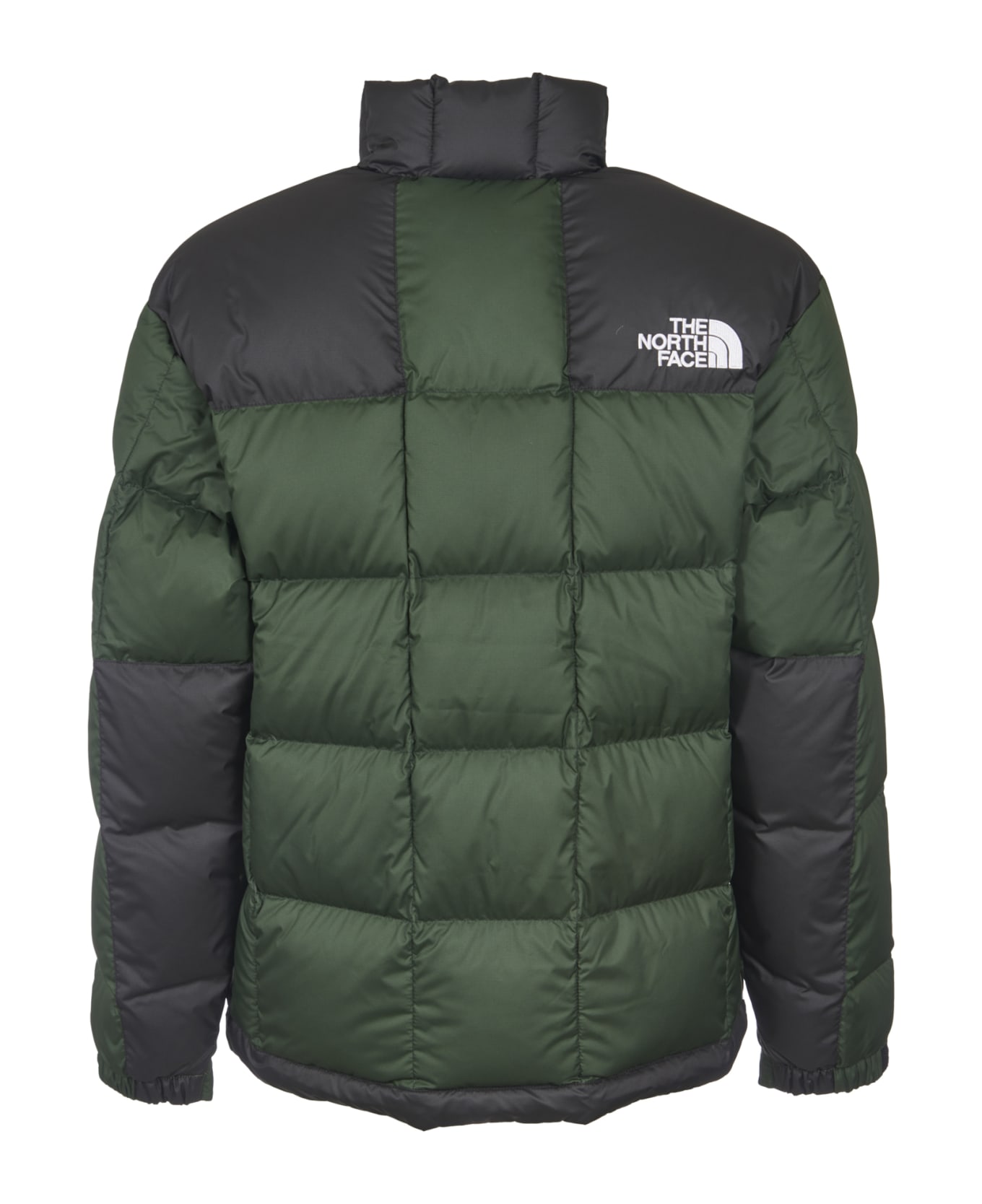 The North Face High-neck Zipped Logo Padded Jacket - Green ダウンジャケット