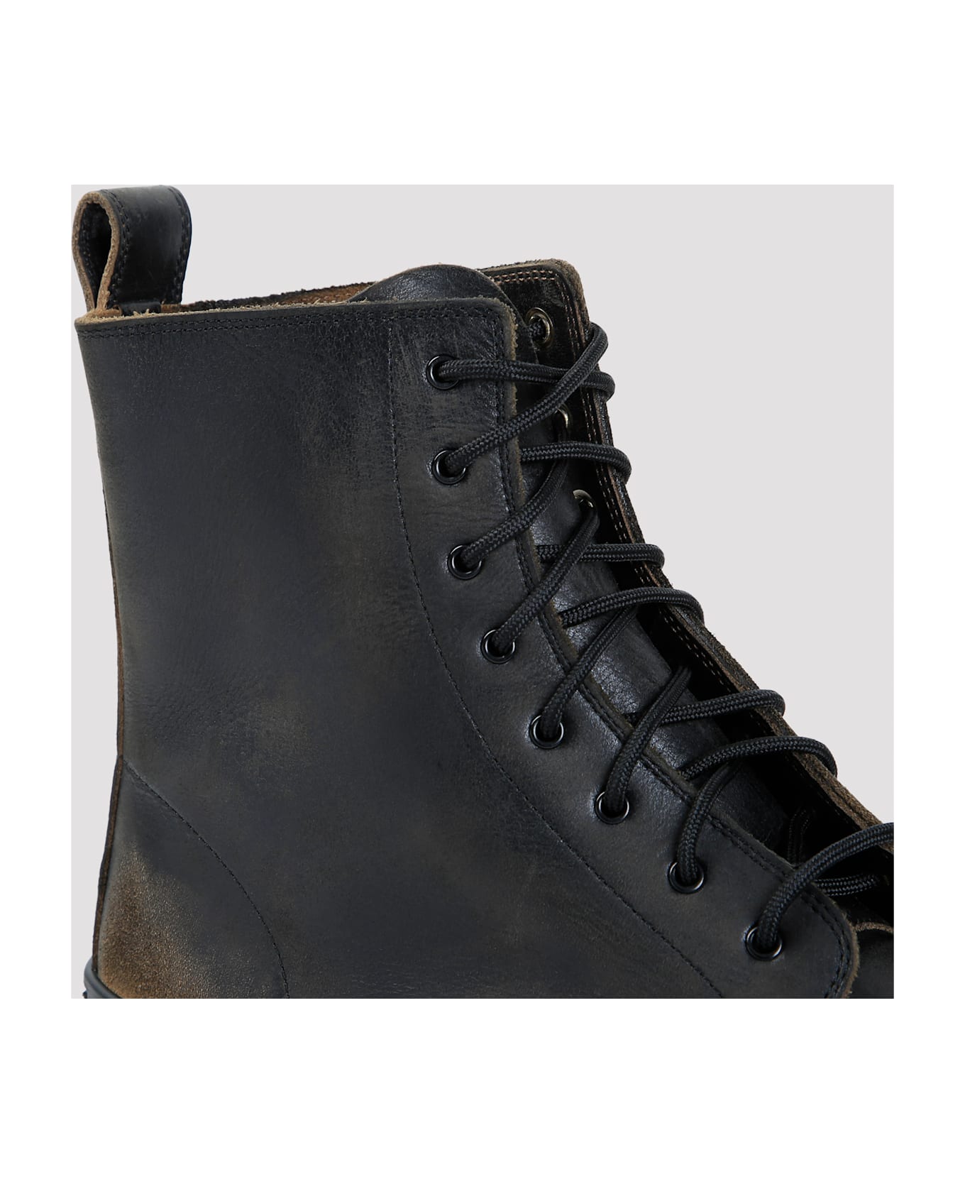 Balenciaga Strike L20 Boots - Black Brown