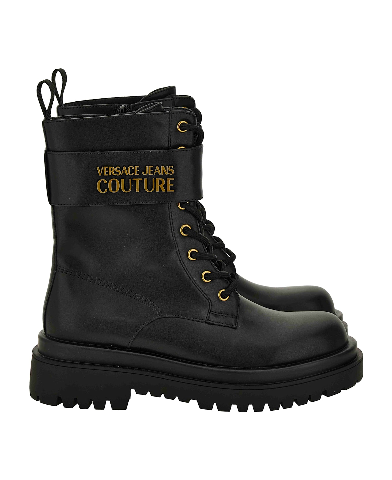 Versace Jeans Couture Ankle Boots - Black