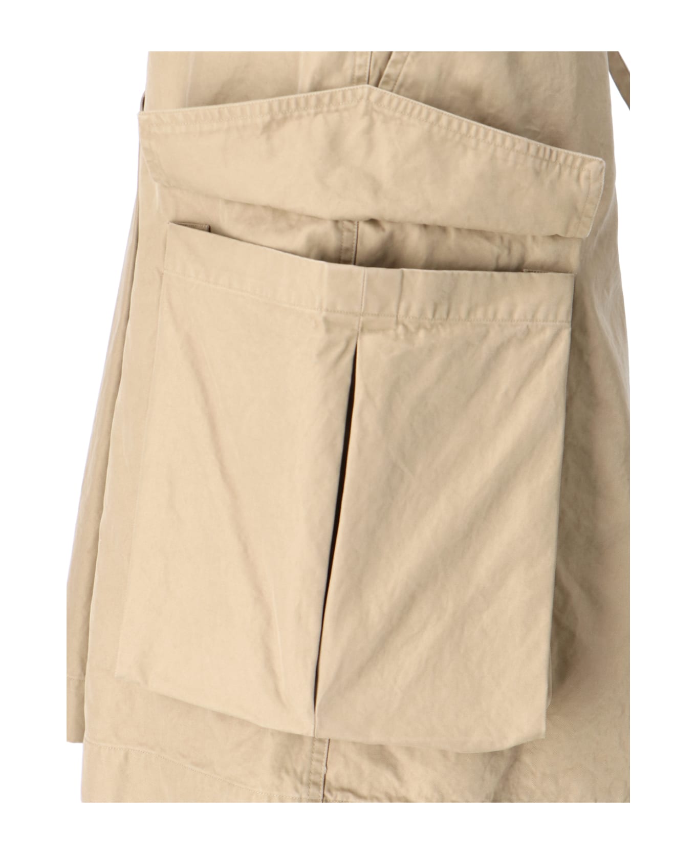Dries Van Noten Kilt Design Skirt - Beige スカート