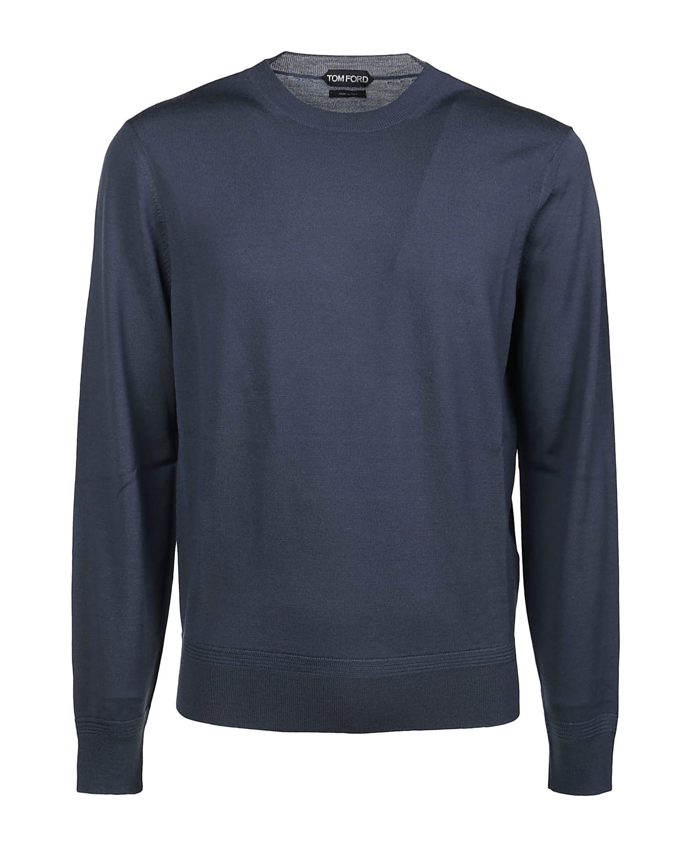 Tom Ford Fine Gauge Merino Sweater - Bright Blue フリース