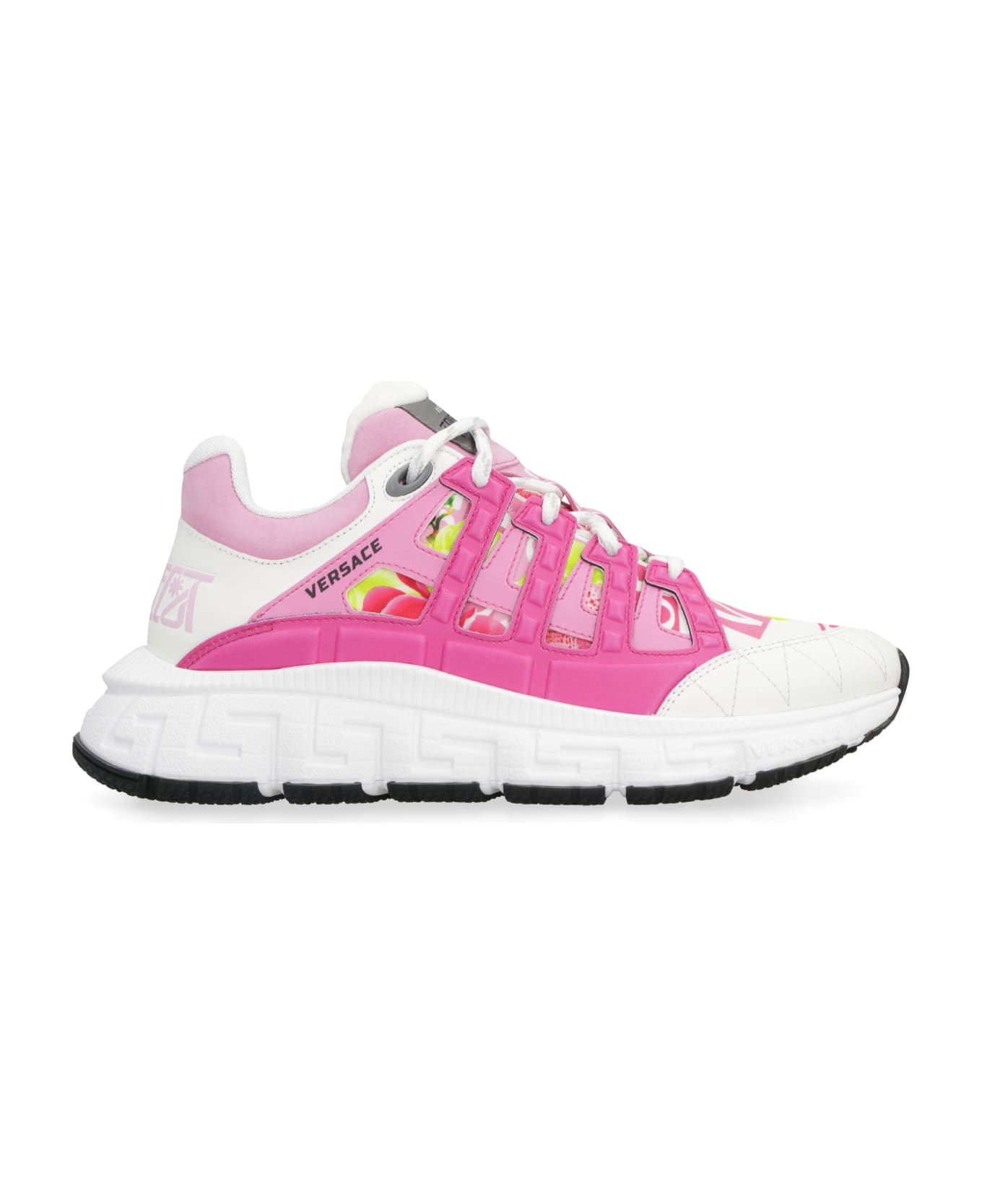 Versace Trigreca Low-top Sneakers - Fuchsia