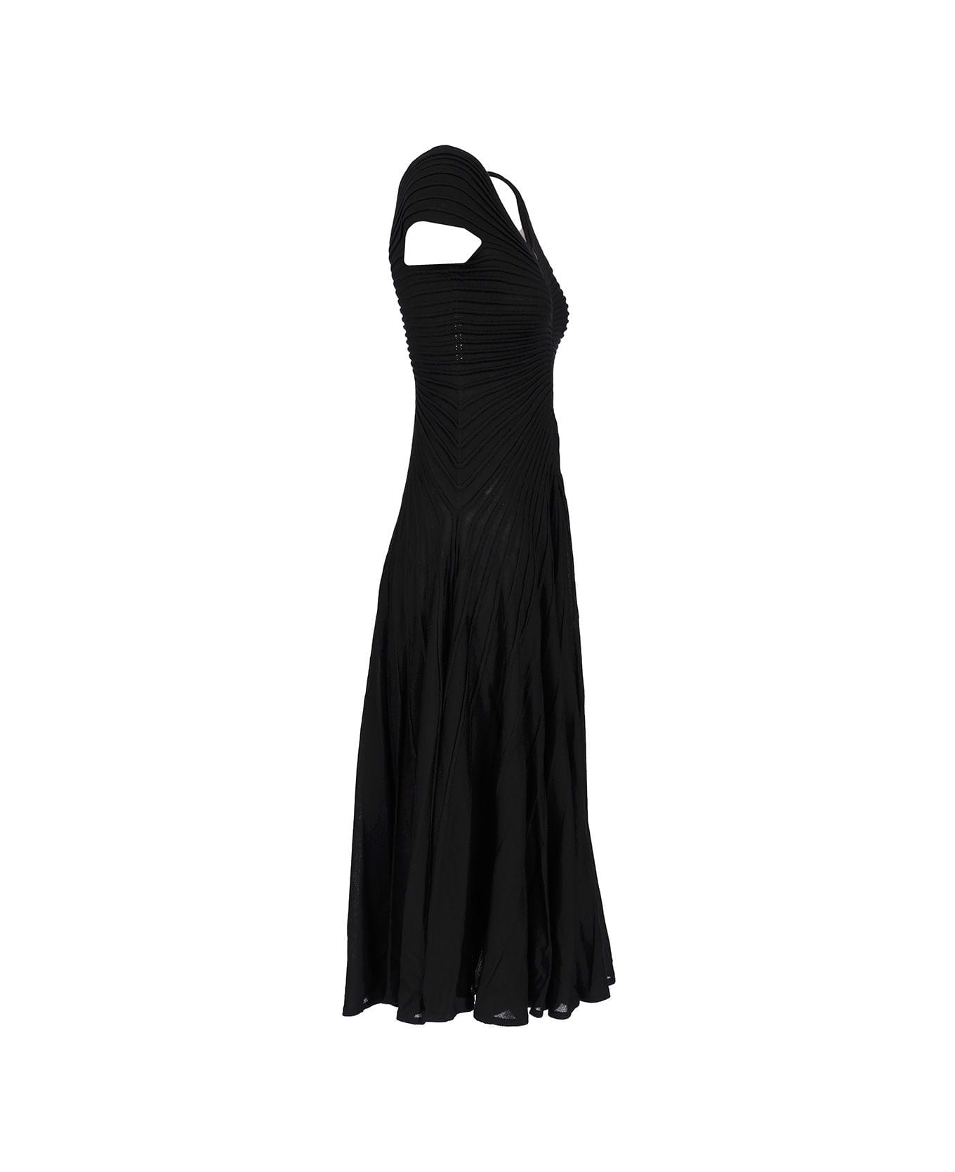 Alaia Midi Dress - Black