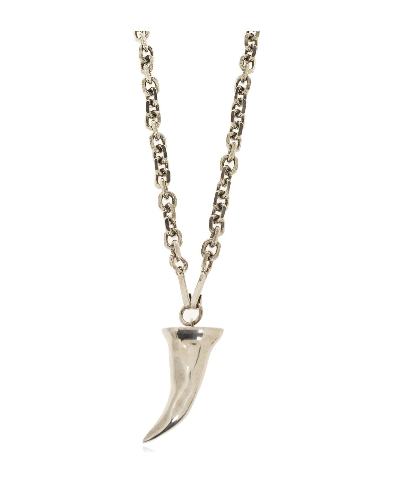Givenchy Horn Necklace - ARGENTO