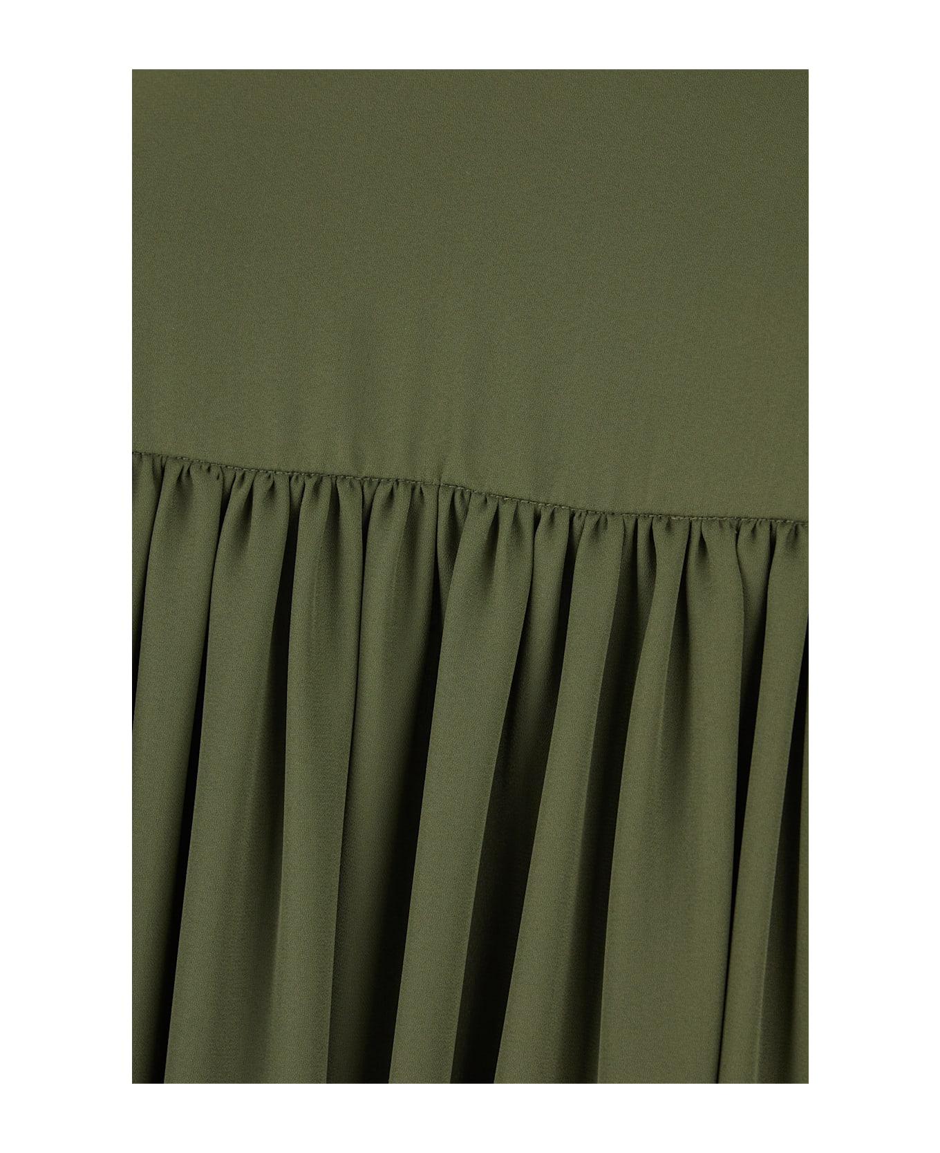 Ballantyne Military Green Polyester Dress - 12659