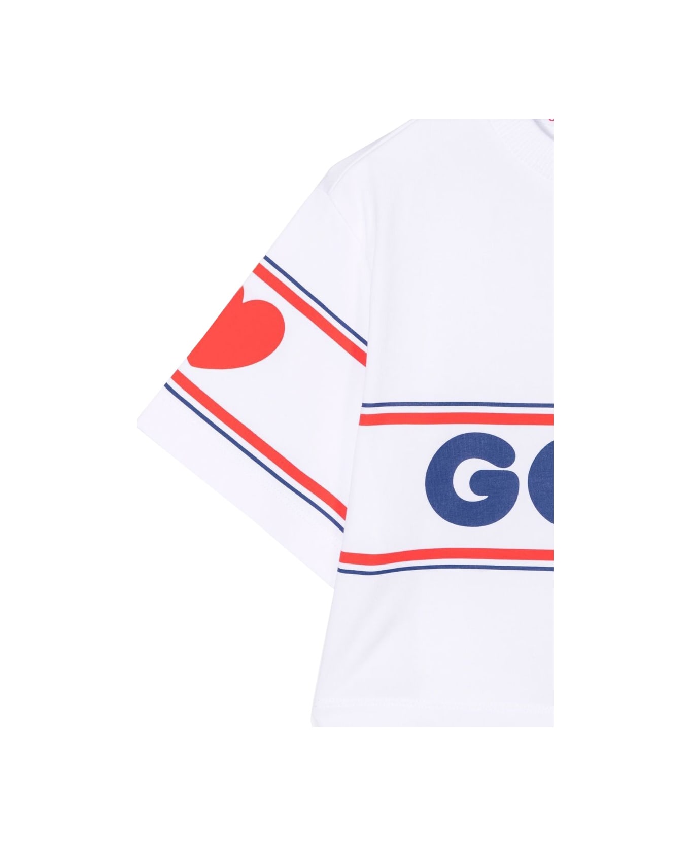 GCDS Mini T Shirt - WHITE Tシャツ＆ポロシャツ