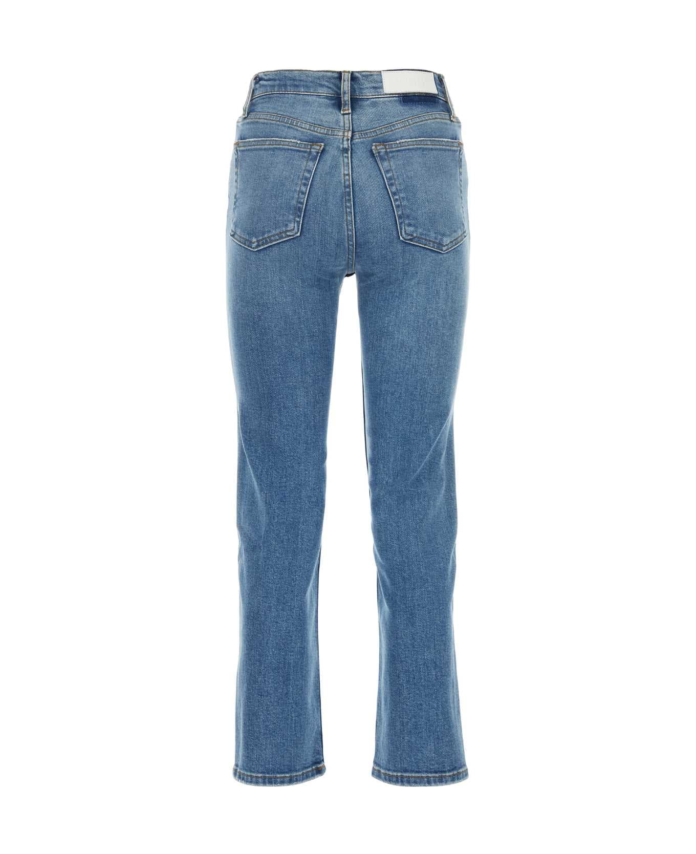 RE/DONE Stretch Denim Jeans - CLASSICFADEDBLUE