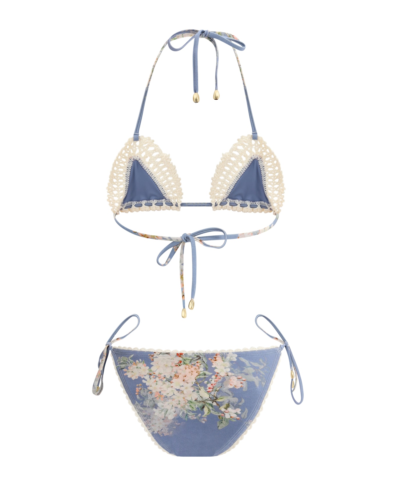 Zimmermann Cascadian Crochet Swimsuit