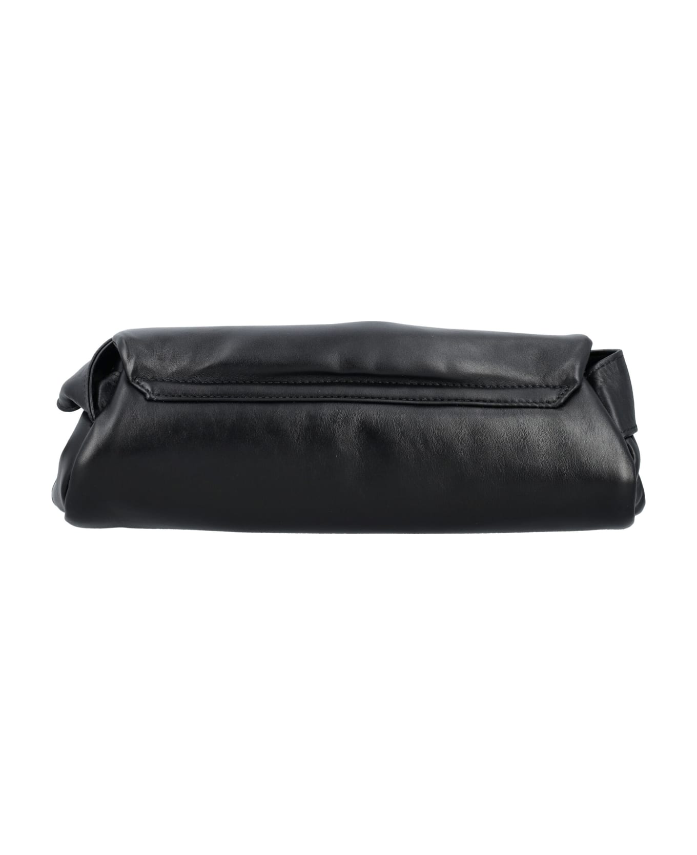 Jil Sander Padded Cannolo Small Bag - BLACK