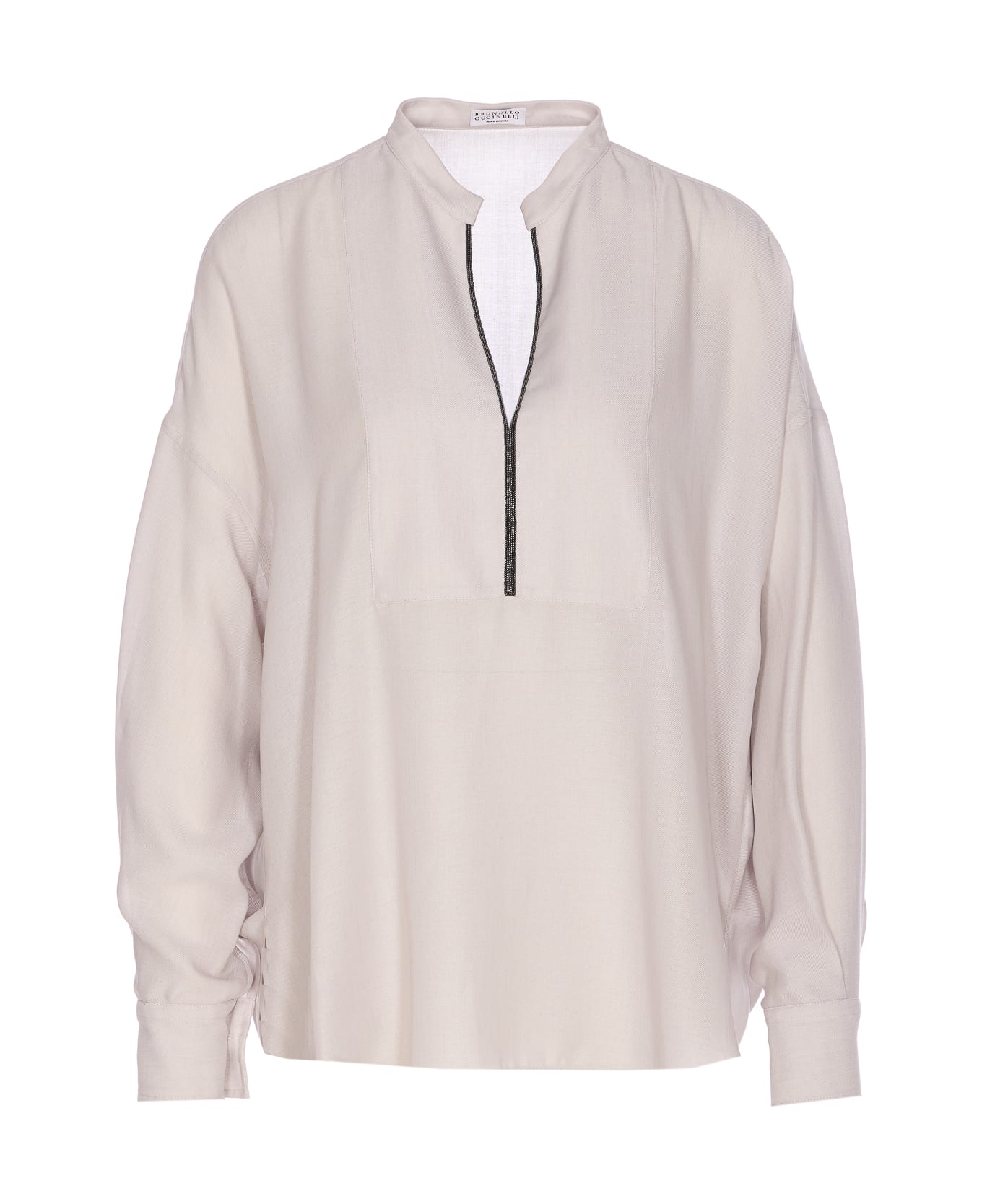 Brunello Cucinelli Logo Shirt - Grey