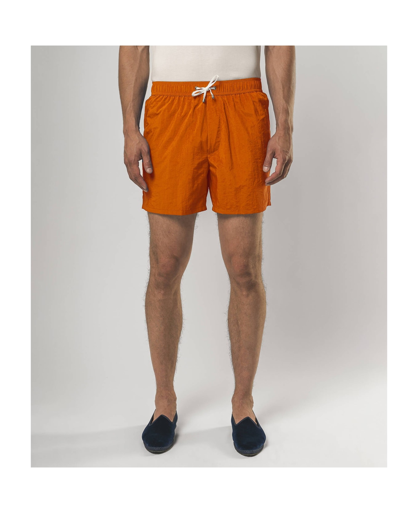 Larusmiani Swim Shorts Dorji Mare Swimming Trunks - Orange