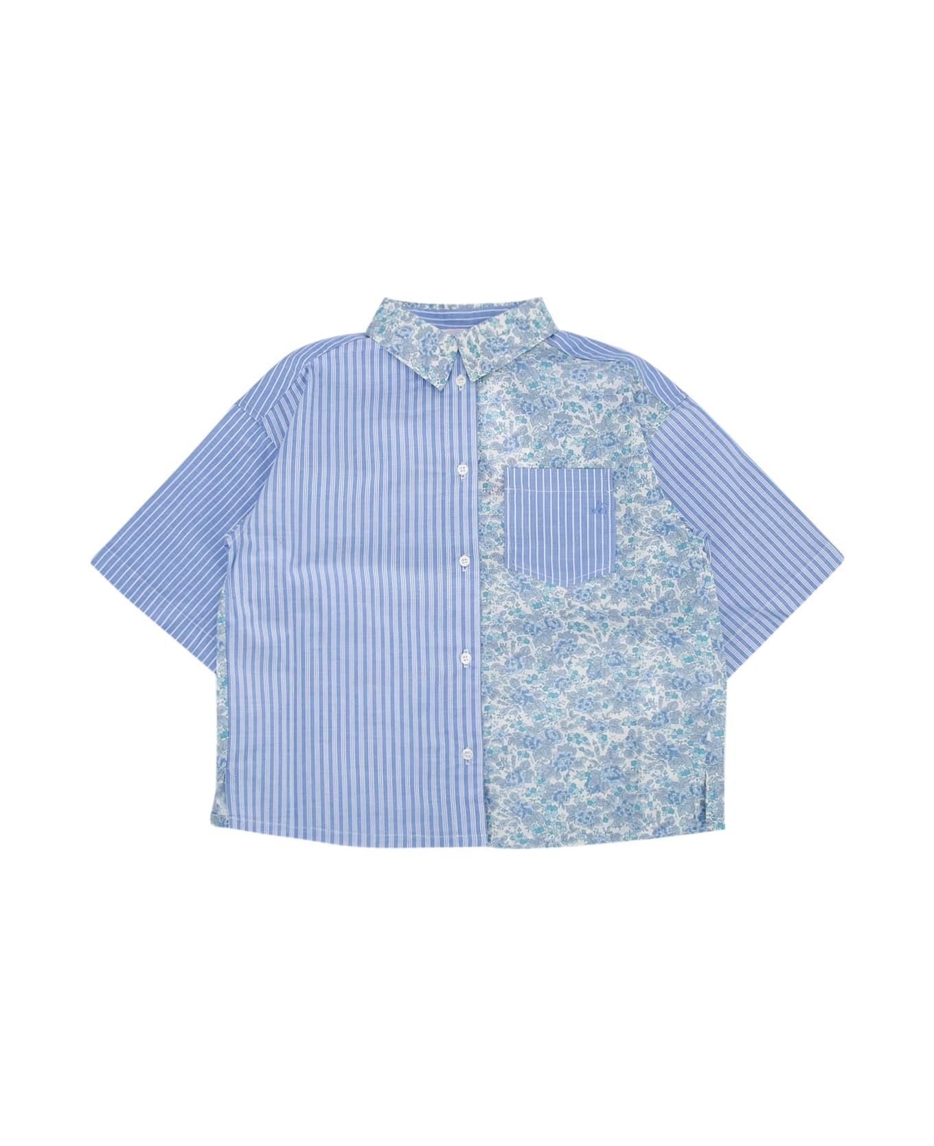 Bonpoint Chemise Elyas - BLEU MOYEN