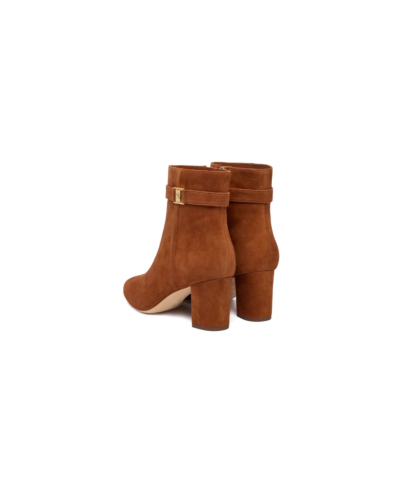 Ralph Lauren Kellie Bt Hl Boots Bootie - Lauren Tan