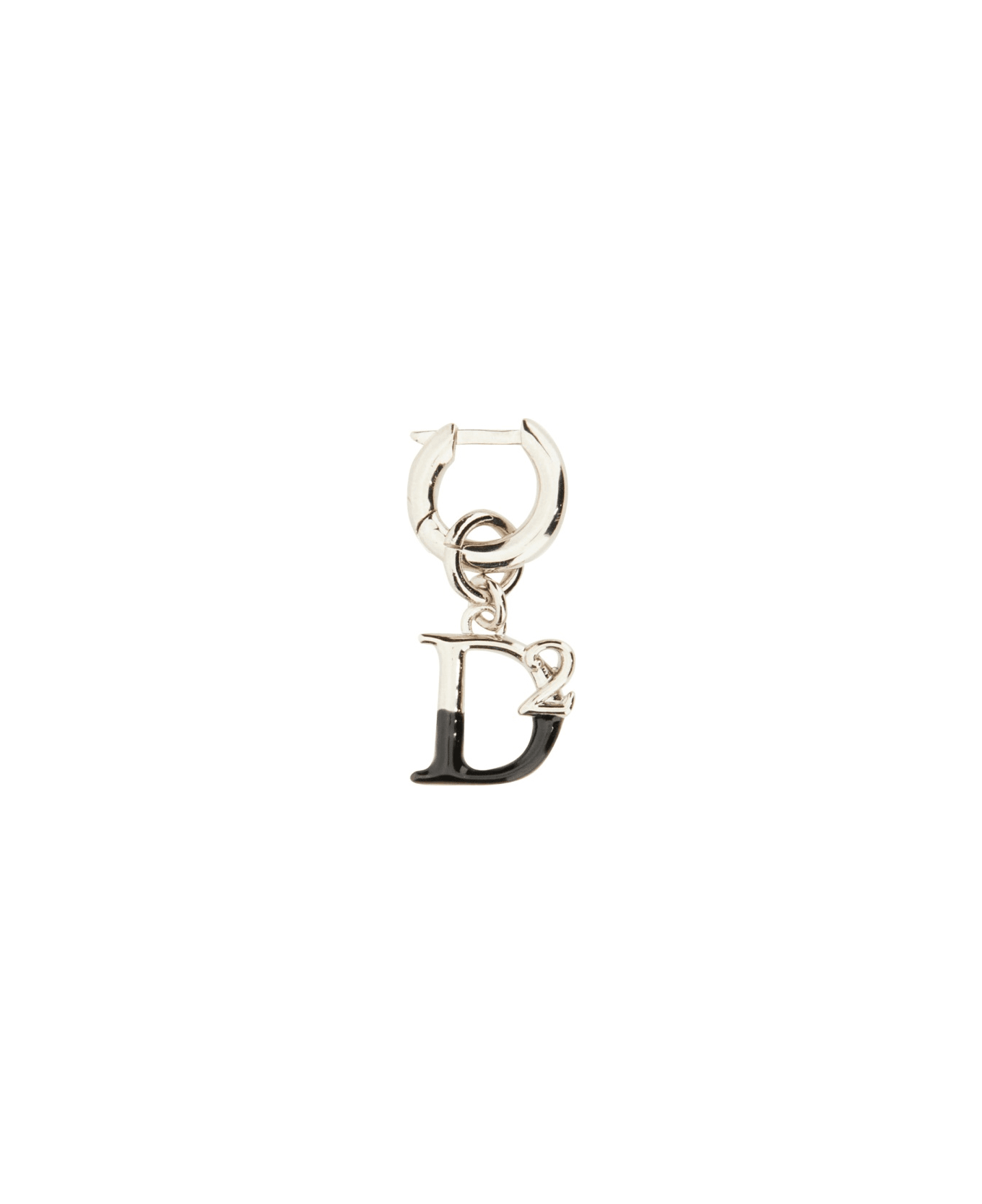 Dsquared2 Logo Earring - SILVER